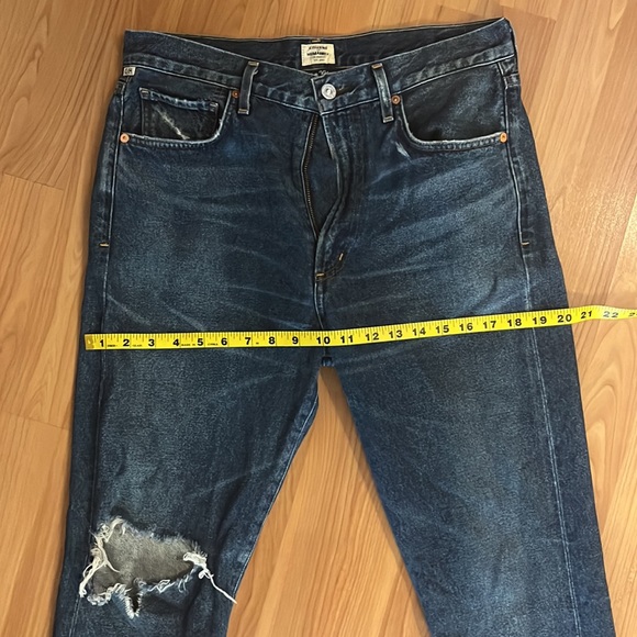 Citizens of Humanity - Dree Crop High Rise Slim Straight Leg. Size 29. - Picture 6 of 14